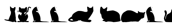 Kitty Cats TFB font preview